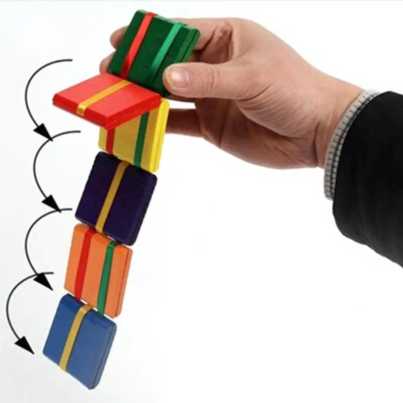 

10Pcs/set Magic Plastic Flap Toys Colorful Board Game Toys Exercise Hand-Eye Coordination Toy Montessori Education Toys