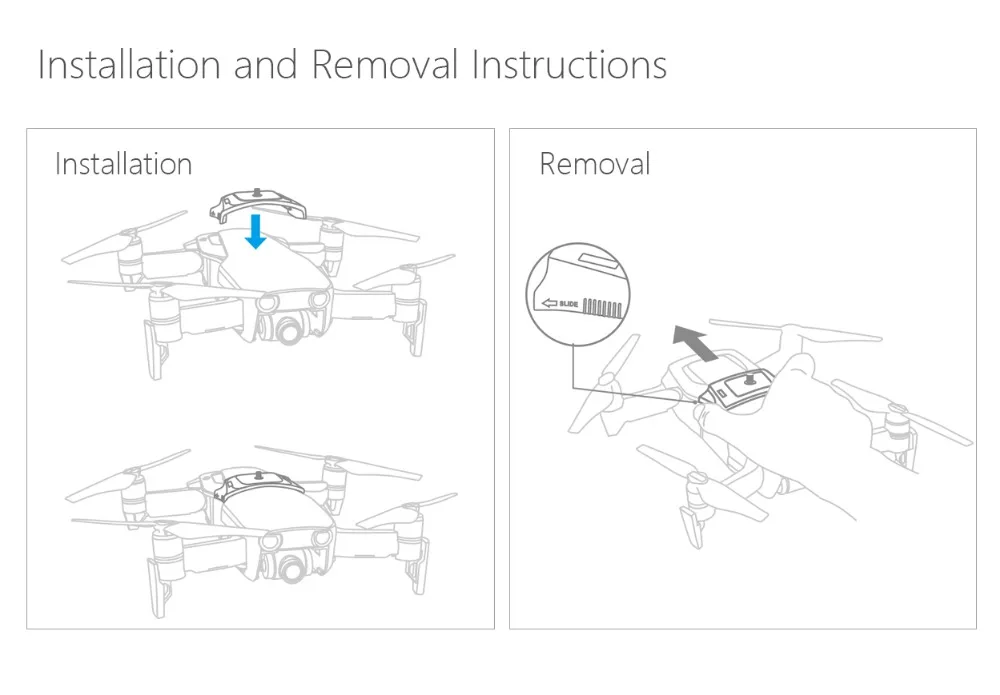 PGYTECH разъем для MAVIC AIR Drone расширительный корпус Mavic Air Аксессуары для подключения камеры Адаптер для DJI Maviv Air drone