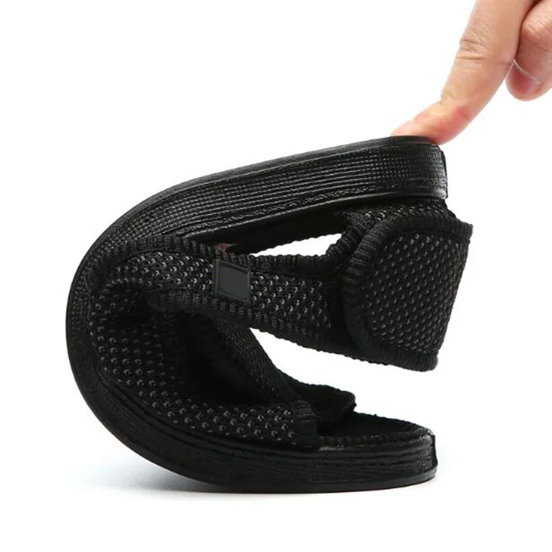 Sapatos de Cuidados de Saúde da Diabetes da Primavera e do Outono Inchando Upturned Deformação Pode Usar Sapatos Planos Respiráveis Preto pé Mod. 1234767 7 Glicose no sangue