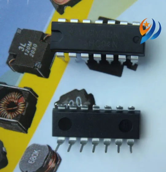 100 шт. SN74HC04N DIP14 SN74HC04 DIP 74HC04N DIP-14 74HC04 Новый и оригинальный IC | Электроника