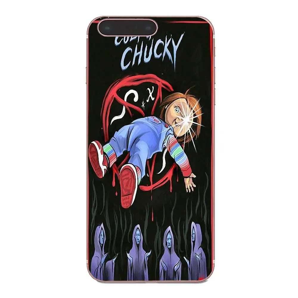 Чехол из ТПУ с рисунком ужасов Chucky Child S Play для Huawei P7 Honor 4C 5A 5C 5X 6 6C 6A 6X 7 7X 8 9 V8 V10 Y3II Y5II