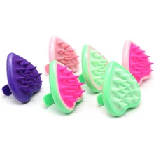 1Pcs Pet Bath Massage Brush Pet Fur Hair Remover Dog Comb Dog Grooming Tools Hot Sale Silica Hairball Pet Supplies Color Random