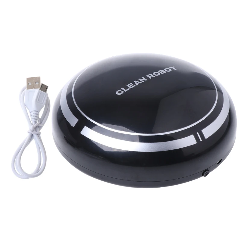 

Automatic USB Rechargeable Smart Robot Vacuum Mop Floor Cleaner Sweeping Suction Drop Ship De3