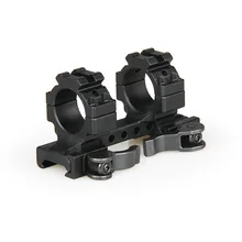 PPT тактическая сталь/алюминий 1 дюйм 25,4 мм Пикатинни/Вивер прицел крепление оружейные аксессуары для страйкбола GZ220241