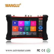 WANGLU 7 дюймов FULL 4 K IP AHD CVI TVI SDI Многофункциональный тестер видеонаблюдения