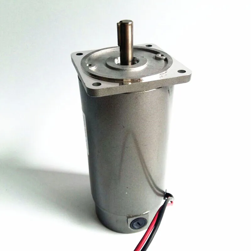 

500W miniature permanent magnet DC motor,12V 24V 220V 1800rpm Round shaft type optical axis motor,J18184