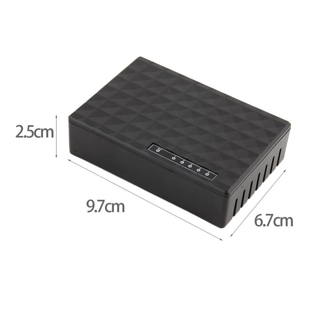 

5 Port Gigabit LAN Switch 10/100 Mbit / s Networks Distributor Smart Hub LSMK99