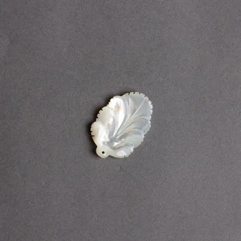 

20/PCS 2019 New Korean version of the shell leaf pendant natural sea pearl shell small fresh fashion pendant jewelry accessori