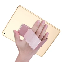 pu tablet יוניברסל Tablet לעמוד במשך שולחן כתיבה גריפ סמסונג Tab אנדרואיד עבור רצועה ביד Portable תמיכה מחזיק iPad PU Kickstand מקופל לכוונן את (5)