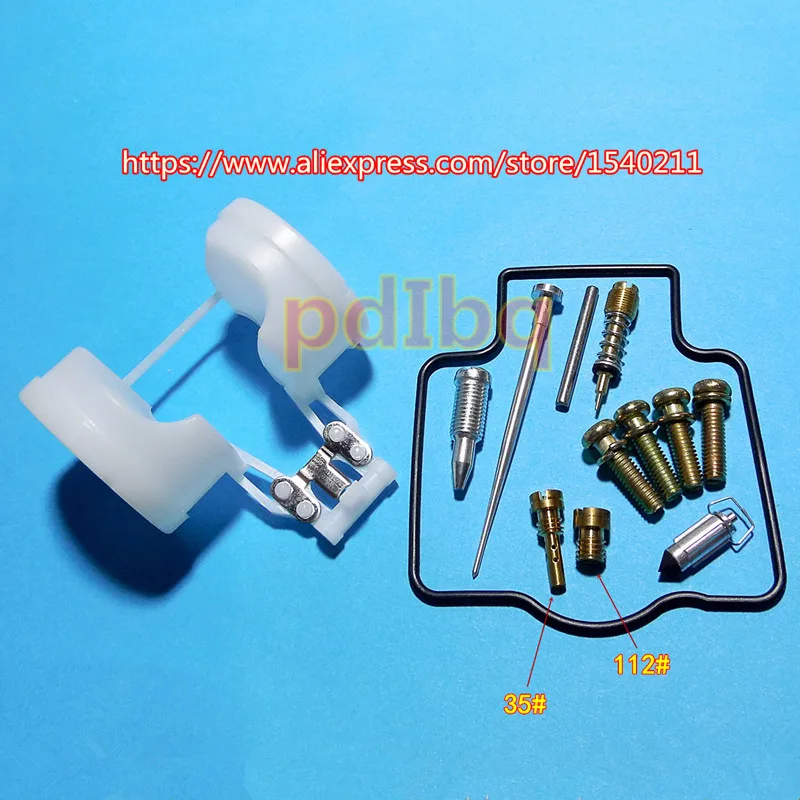 

(1 set $ 9) 1990-1999 year Kawasaki ZZR400 ZX400K / ZX400N Keihin carburetor repair kit Configure float