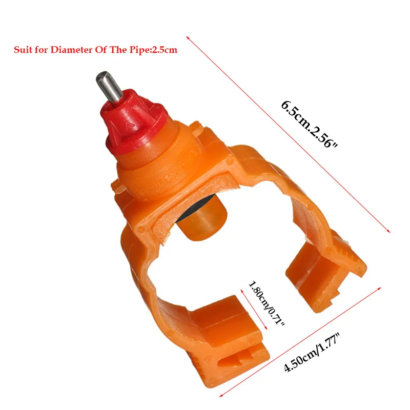 10 шт Автоматическая птицеводная ниппель безопасный поилка кормушка для цыплят Утка Курица Useful-P101