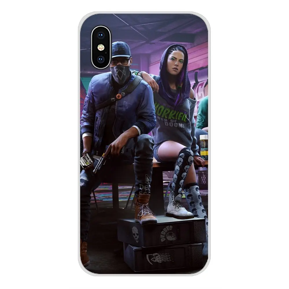 Watch Dogs 2 Dedsec для Xiaomi Redmi Note 6A MI8 Pro S2 A2 Lite Se MIx 1 Max 3 Oneplus 6T аксессуары Чехлы