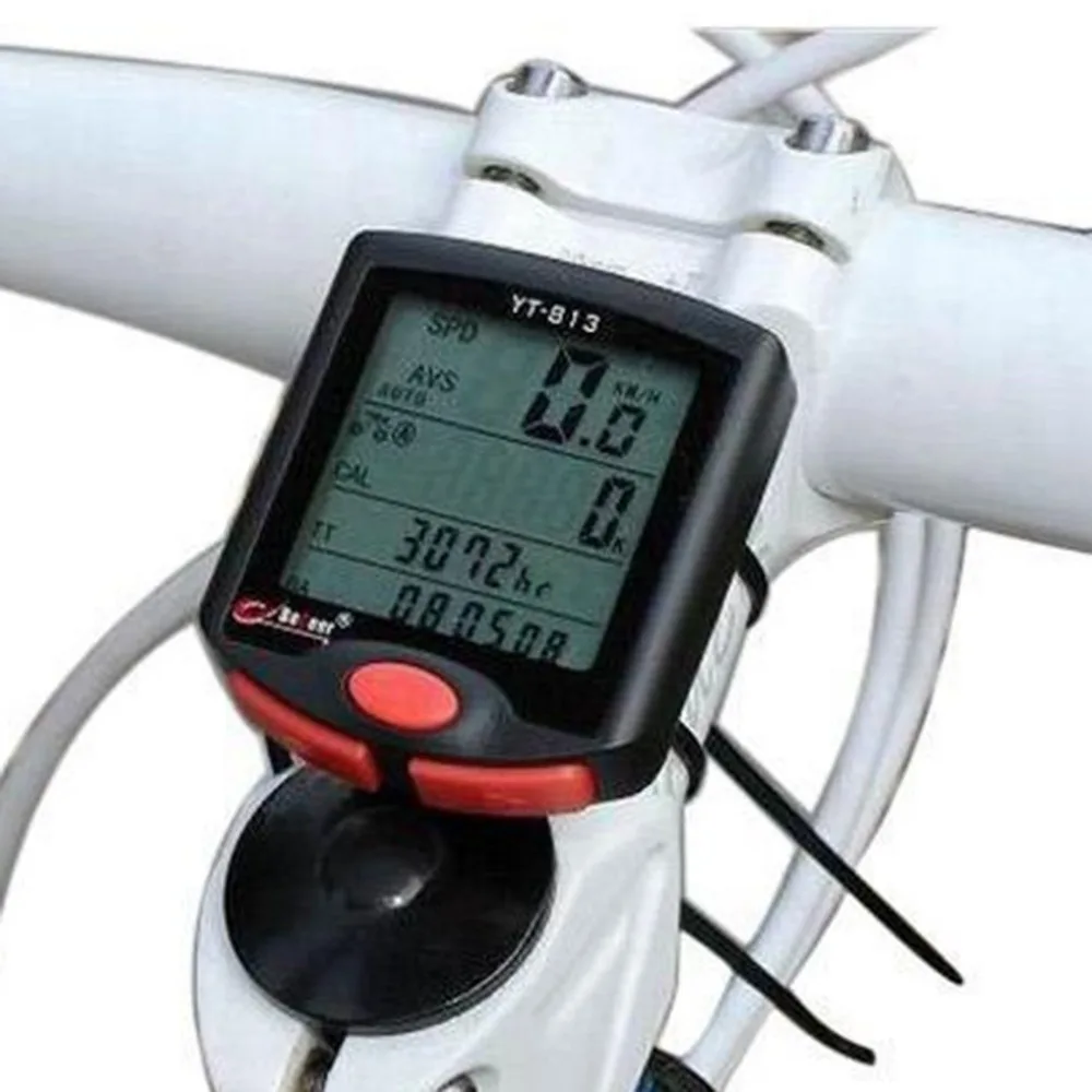 Беспроводной Велосипедный компьютер одометр с подсветкой ЖК-дисплей Спидометр аксессуары для верховой езды Лидер продаж