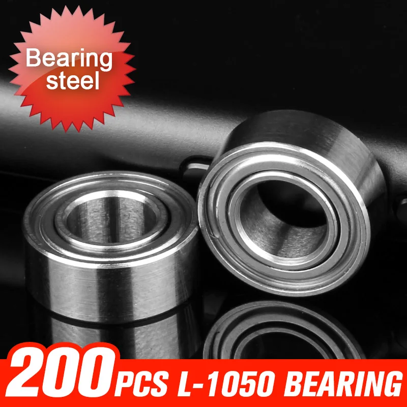 

200pcs L-1050ZZ Bearing 10x5x4mm Bearings For General Motors Meter Household Appliances Hardware Accessories