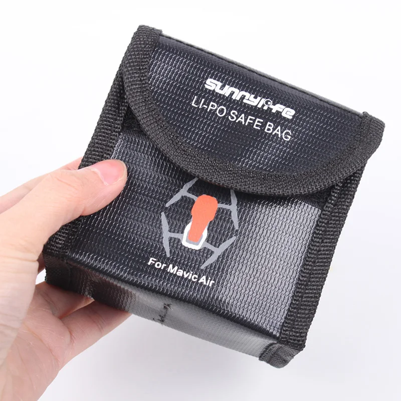 Для DJI Mavic Air Case Drone LiPo Battery пожаробезопасный Сейф взрывозащищенный чехол для