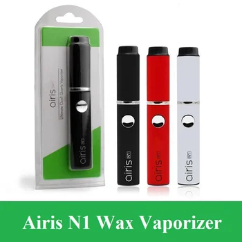 

Original Airis N1 Electronic Cigarette Kit Wax Vaporizer 360mAh Battery With Ocell Quartz Coil Atomizer Portable Vape Pen