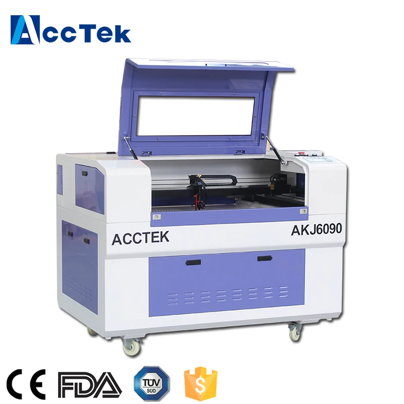 Cheap laser machine, wood laser engraver and cutter, mini 6040 6090 co2
