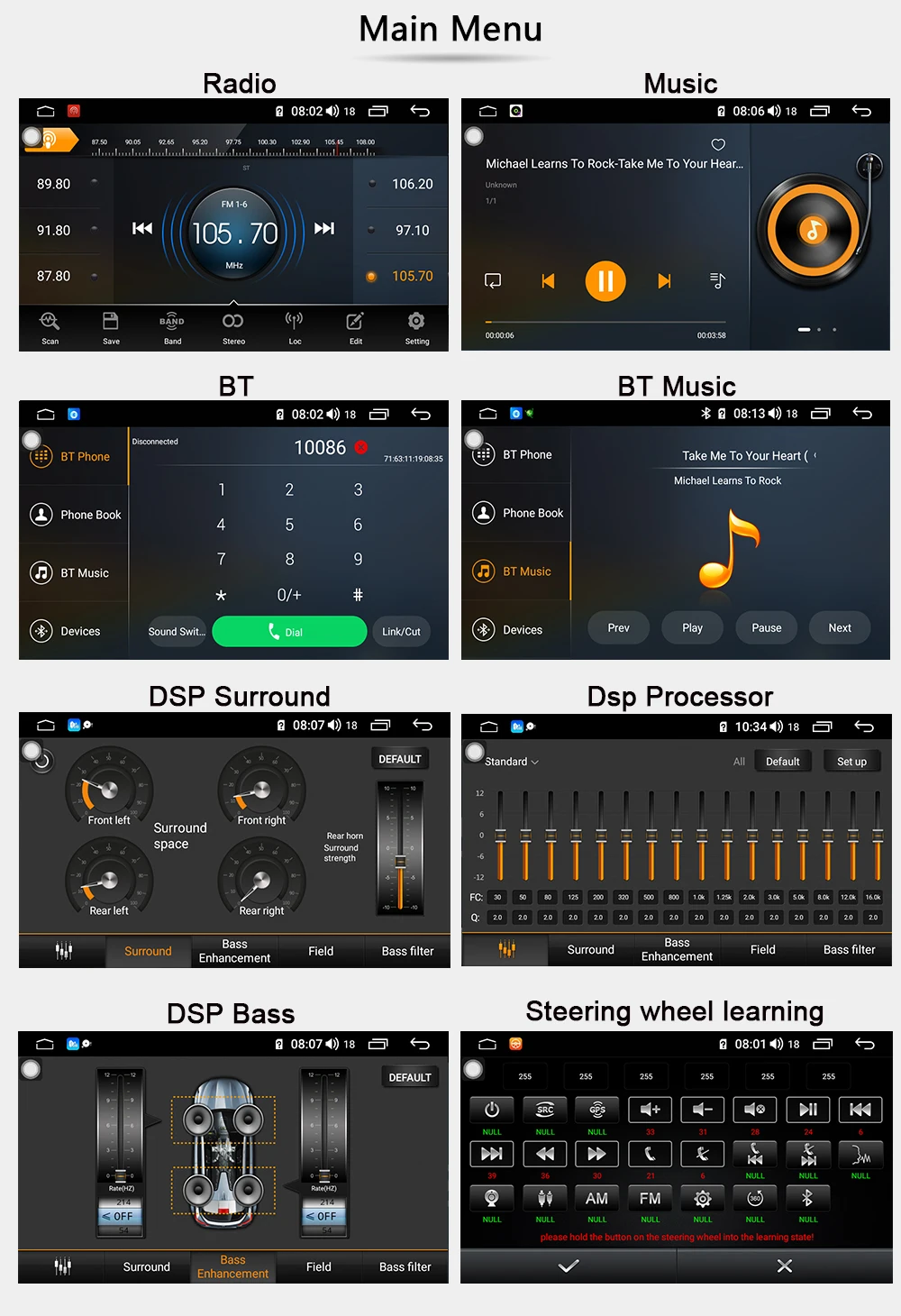 Cheap Funrover 2 Din Octa Core Android9.0 Car dvd gps multimedia stereo For Volkswagen Golf Polo B6 B7 Jett Radio navi DSP 4G 64G LTE 16