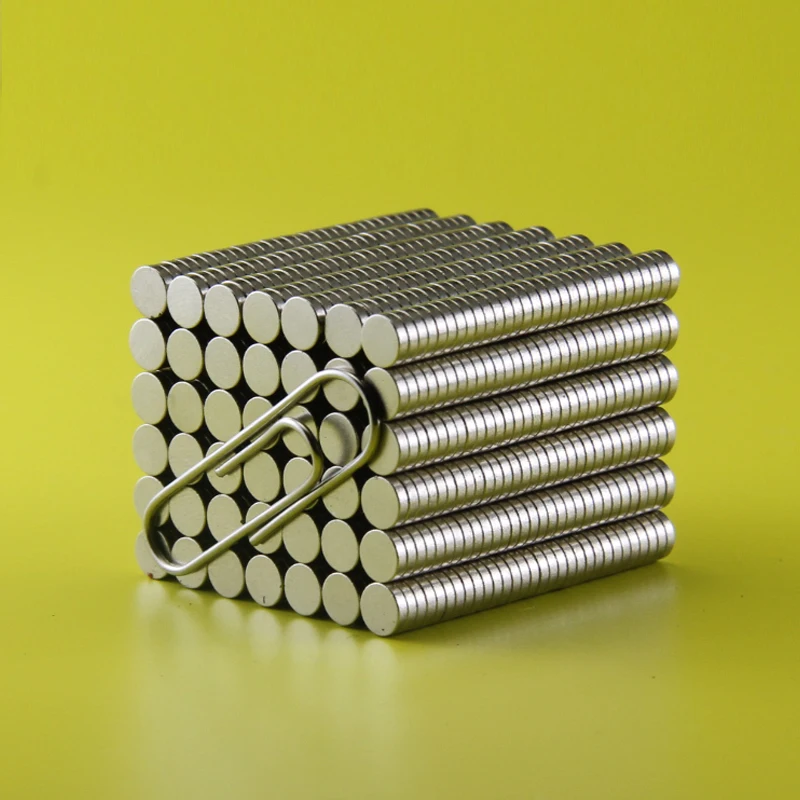 

500pcs 4x1.5mm n50 rare earth magnets strong neodymium disc magnet wholesale 4*1.5