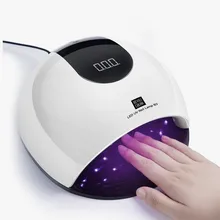 80 Вт Сушилка для ногтей УФ светодиодные лампы для ногтей Ongle машина УФ маникюр и педикюр сушка белый Солнечный свет салонные художественные инструменты 365+ 405nm 110-240V