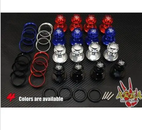 

Losi DBXL Area RC Alloy axle extenders & wheel nuts Blue - Desert Buggy XL