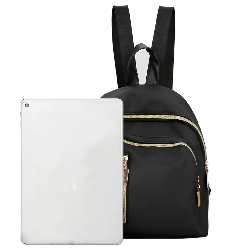 Женский рюкзак, чистый цвет, Женская дорожная сумка, модный двойной рюкзак, женский рюкзак, дизайн, повседневный рюкзак#25