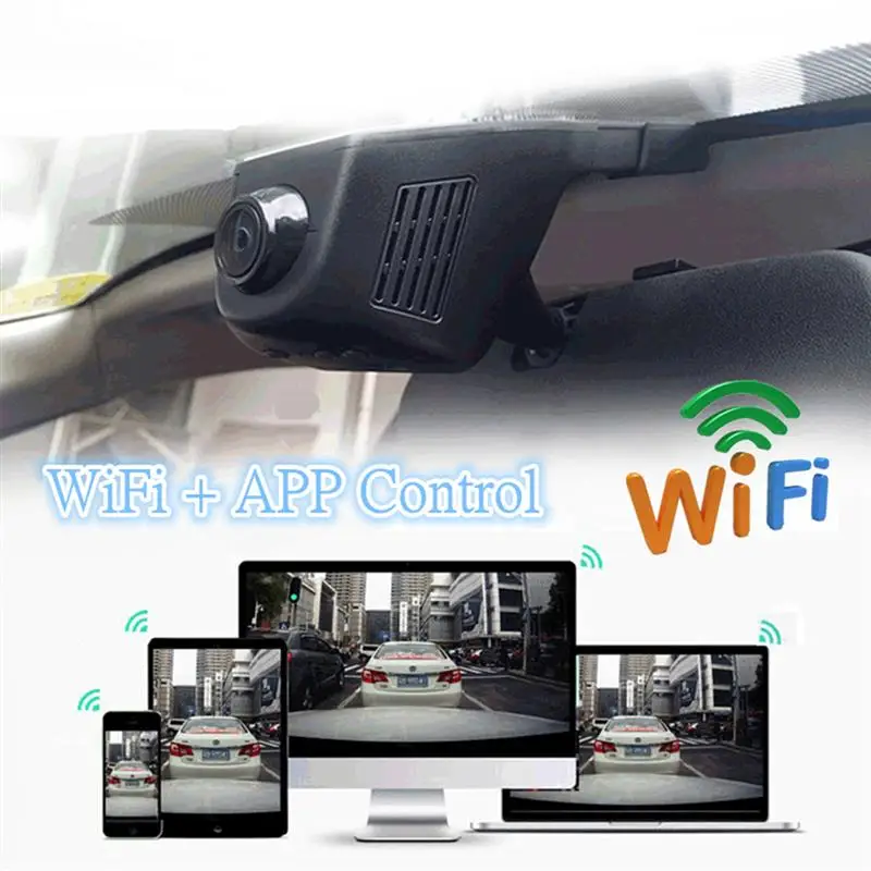 FHD 1080P wifi скрытый Автомобильный видеорегистратор ночного видения Автомобильная камера ночного видения Декор 170 градусов регистратор видео рекордер зеркало