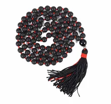 8mm Tibetan Buddhist 108 Natural Lava Rock Meditation Mala Prayer Japa Beads Aromatherapy Necklace Bracelet for Men Women 8mm Tibetan Buddhist 108 Natural Lava Rock Meditation Mala Prayer Japa Beads Aromatherapy Necklace Bracelet for Men Women