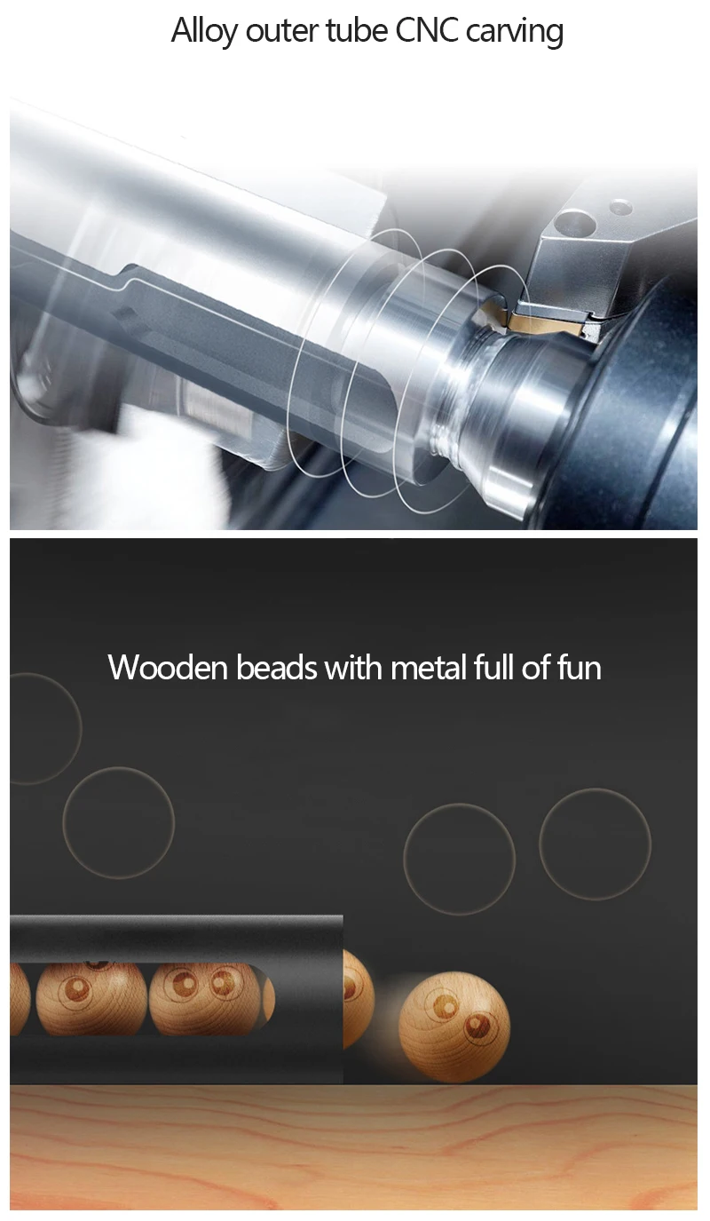 PC4  Car Air Freshener Perfume Wooden Beads Nature Smell Auto Outlet Vent Creative Flavoring Scent For Car Air Conditioner Decoration