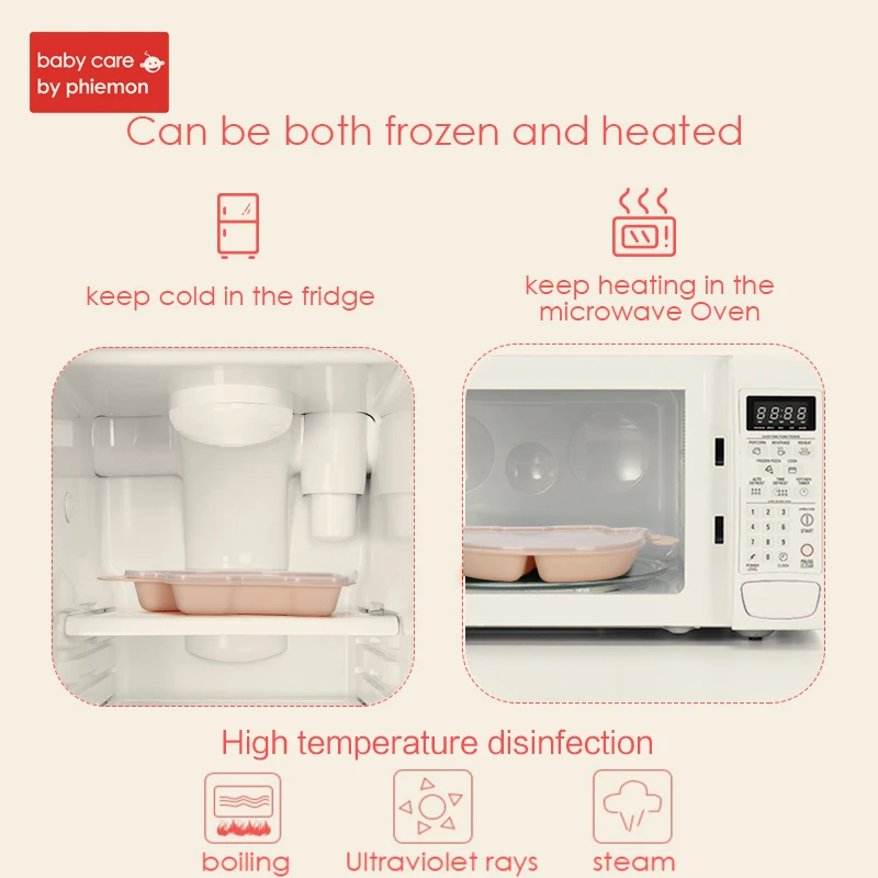 BabyCare Baby Silicone Plate Tableware Infant Food Container Cup Suction Bowl Kids Food Tray Children Placemat Baby Feeding Dish