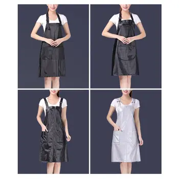 

Salon Beauty Haircut Capes Leather Waterproof and Oil-proof Hairdresser Wrap Barber Gown Adult Special Hot Dyed Hairdressing Cap