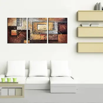

Abstract Canvas Wall Art Paintings on Canvas for Wall Decoration Modern Painting Wall Decor Stretched and Framed Ready to Hang 3