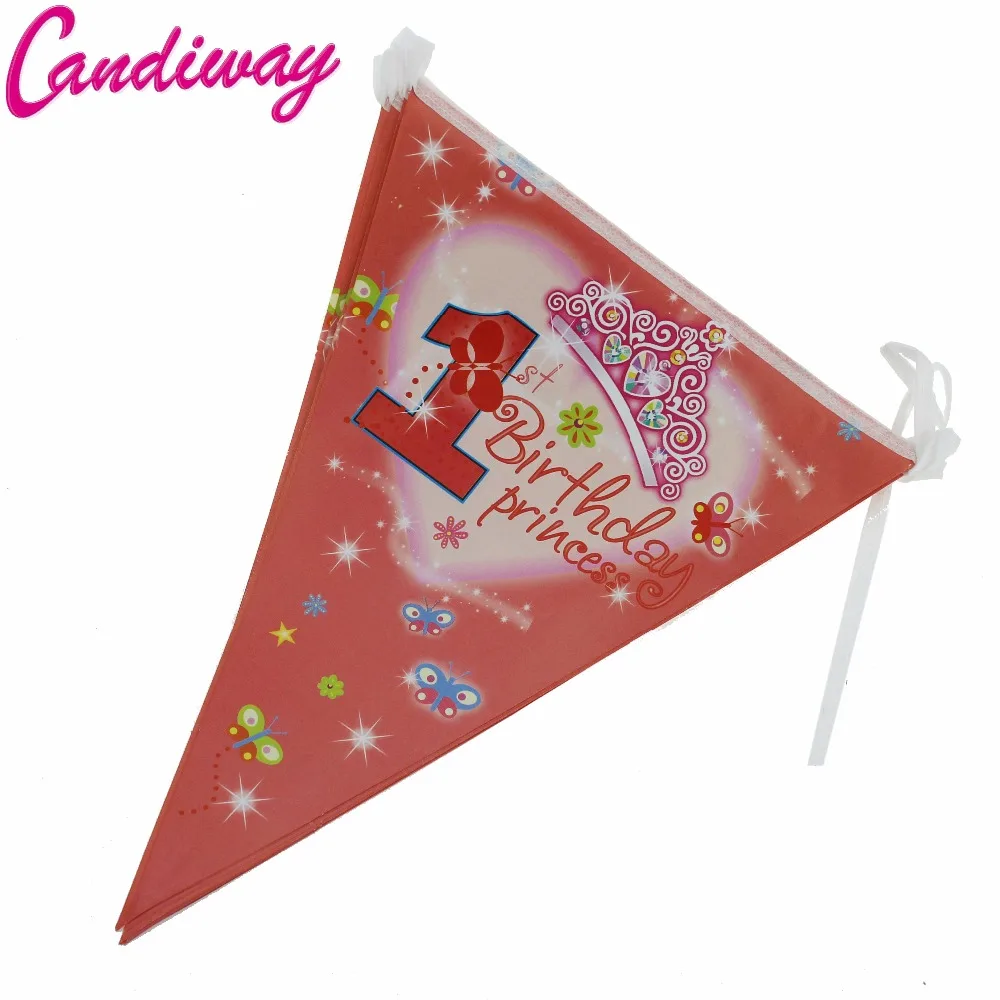 Birthday Cartoon Paper Banner Banner Decorative Children S Holiday