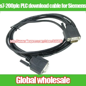 Cable de descarga s7-200plc PLC para Siemens/PC-PPI, cable de programación RS232 a RS485 3CB30, 2 unidades