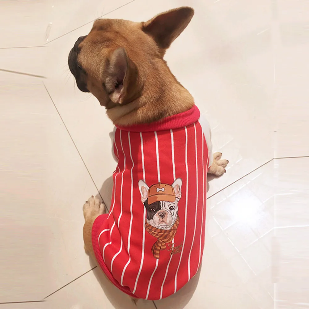 clothes for dogs pet clothes winter coat British Bull Cute Coat Cotton