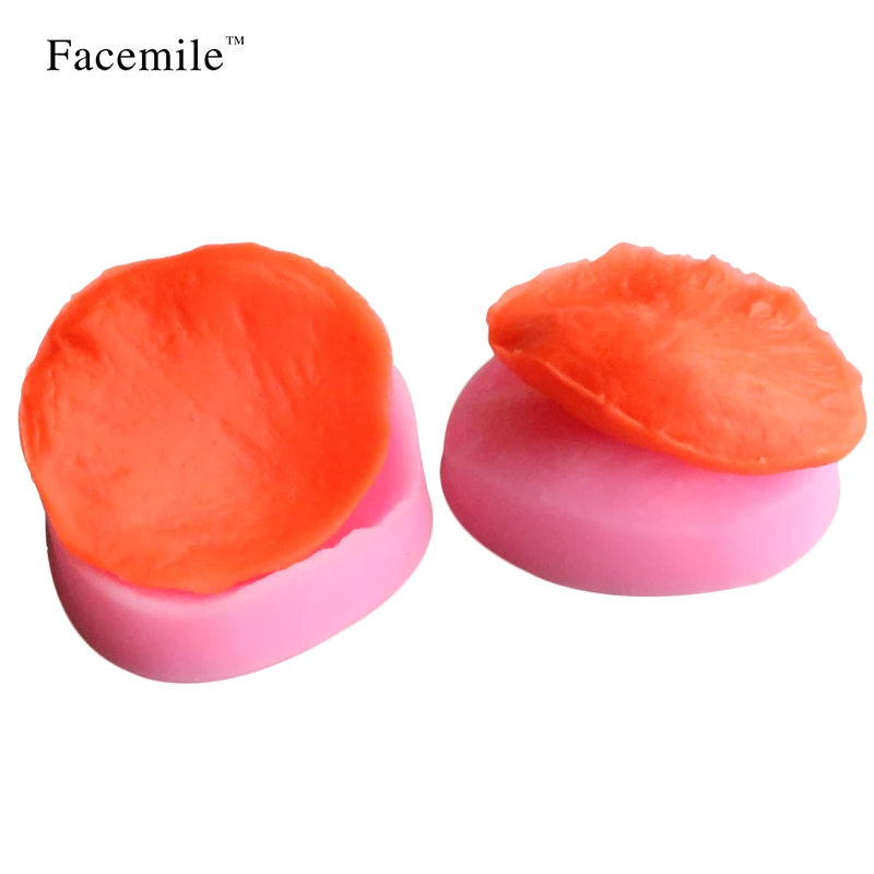

Facemile Bakeware 2pcs/set Petal Silicone Mold for Fondant Decoration Cake Tools 50-174 Gift