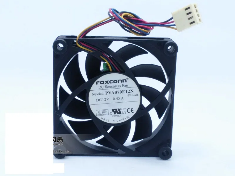 4 проводный Вентилятор Охлаждения AVC 7015 12V 0.7A DESC0715B2U PVA070E12N FA07015L12LPB|cooling fan|cooling fan 12vavc