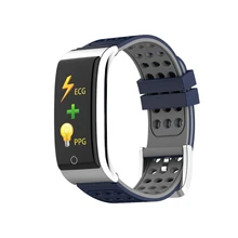 ECG Blood Pressure Smart Bracelet IP67 Waterproof Heart Rate Monitor Wristband 0.96