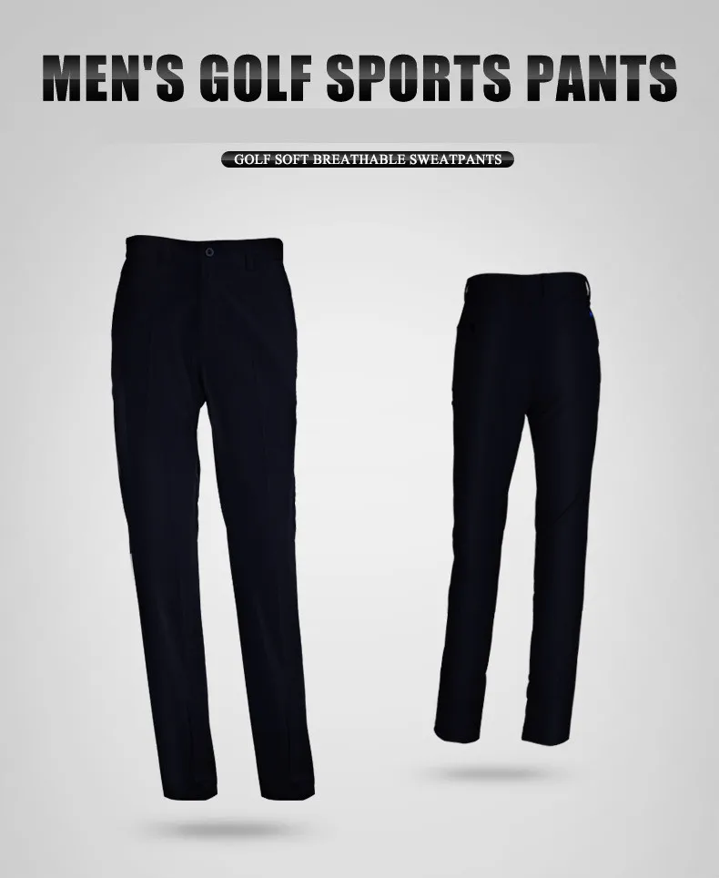 PGM гольф утолщенные флисовые брюки мужские осенние ветрозащитные теплые брюки для гольфа водонепроницаемые спортивные штаны Высокое качество спортивная одежда