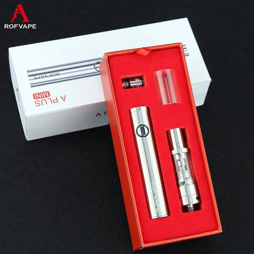 Original Rofvape A Plus Mini SUB Electronic Cigarette 800/1500mAh 40W LED Indicator Electronic Hookah Vape Pen Vaporizer 5Pcs