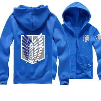 Japanese Anime Attack on Titan hoodie Shingeki no Kyojin Legion Cosplay Costume Coat College Hip hop Hoodie Men Sweatshirt