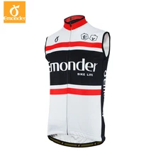 EMONDER мужская куртка для велоспорта, ветронепроницаемый теплый жилет для велоспорта, без рукавов, для горного велосипеда, велосипедная куртка, жилет, зимняя велосипедная майка