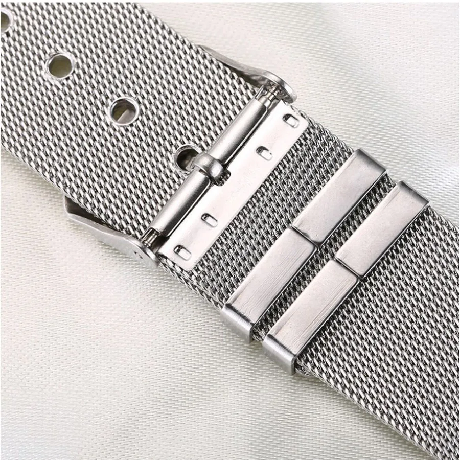 Миланский металлический ремешок для Xiaomi Huami Amazfit Bip Смарт-часы 20 мм браслет из нержавеющей стали браслет для Amazfit ремешок Bip
