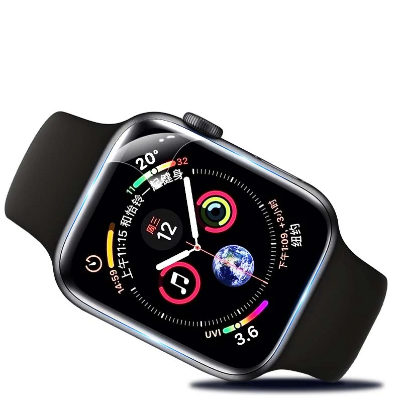 Suntaiho TPU Full Cover HD Screen Protector Film for Apple Watch Series 4 44mm Protector Film for iwatch 40 Series4 Screen Cover Suntaiho TPU Full Cover HD Screen Protector Film for Apple Watch Series 4 44mm Protector Film for iwatch 40 Series4 Screen Cover