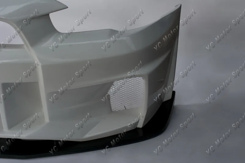 2008-2012 Mitsubishi Lancer Evolution EVO X Varis '17 Ver. Ultimate Style Front Bumper with Lip FRP (3)