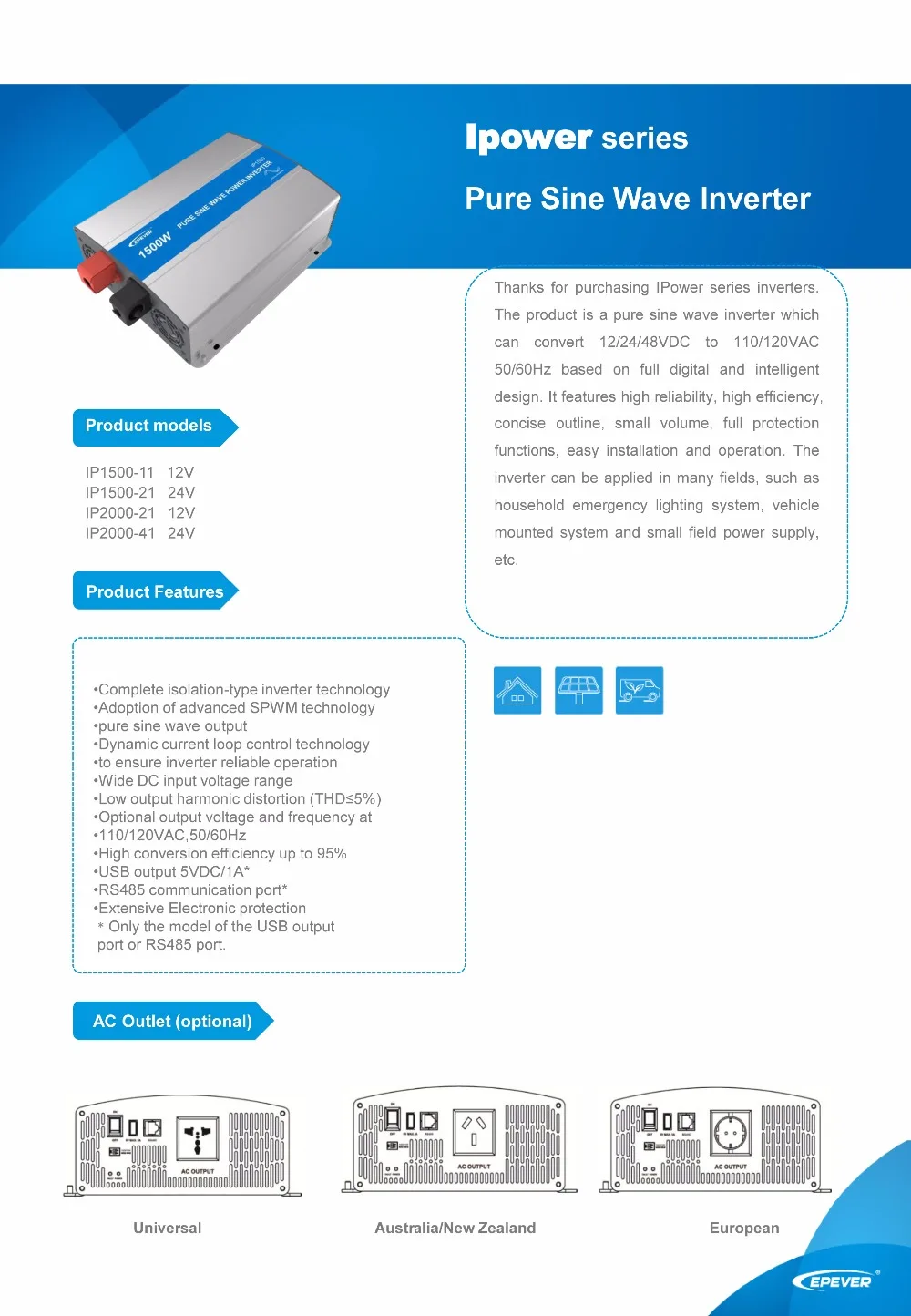 IPower-1500-2000W-110V-1
