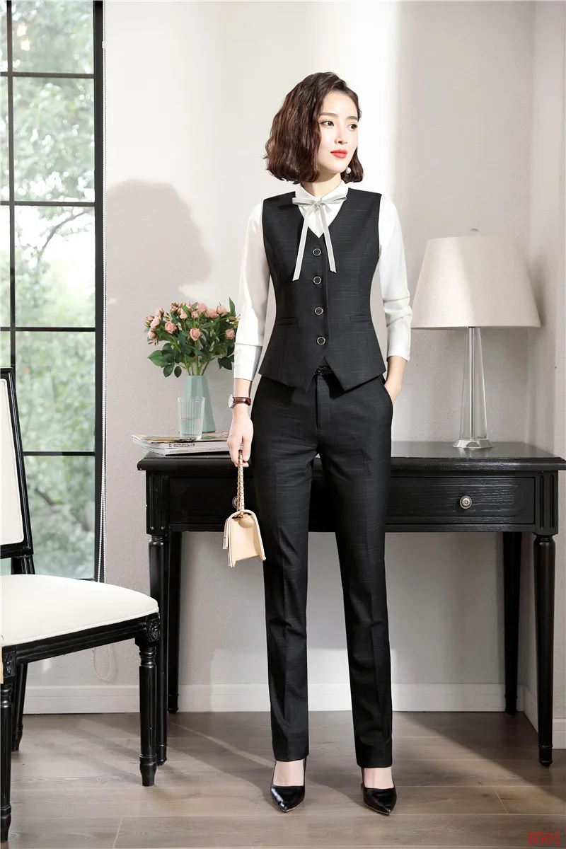 Formal Women Business Suits with Pant 