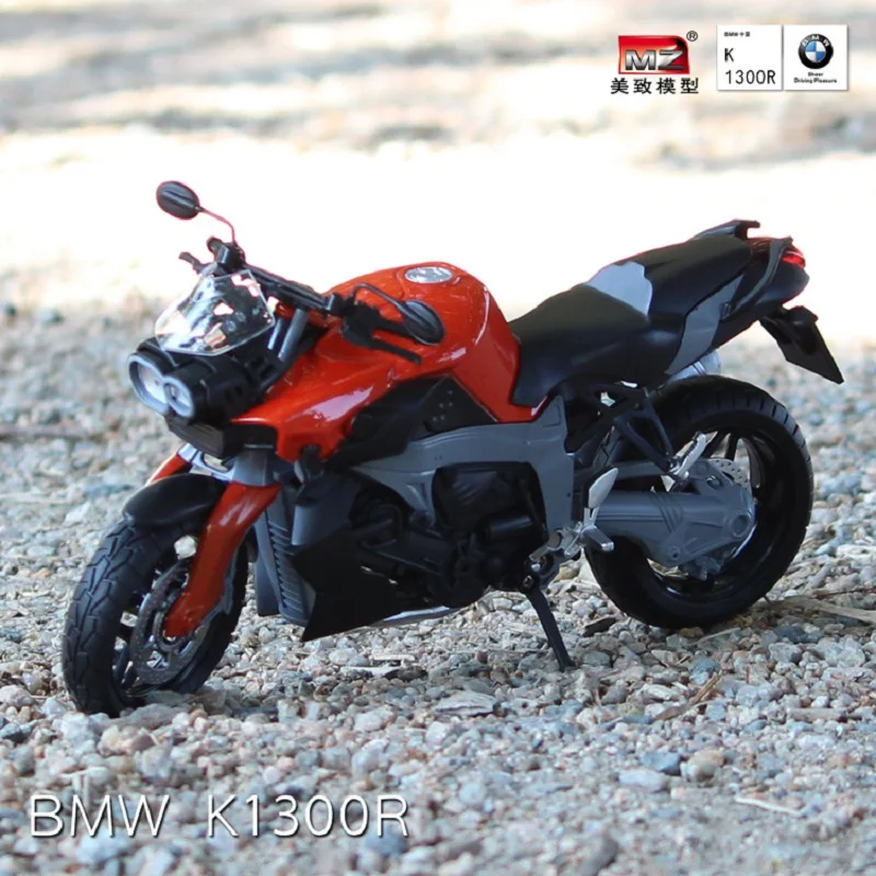 1:12 литая модель мотоцикла игрушки для Bmw K1300r Высокая симуляция литья под