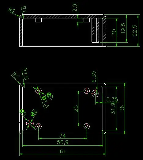 plastic enclosure junction box instrument housing1