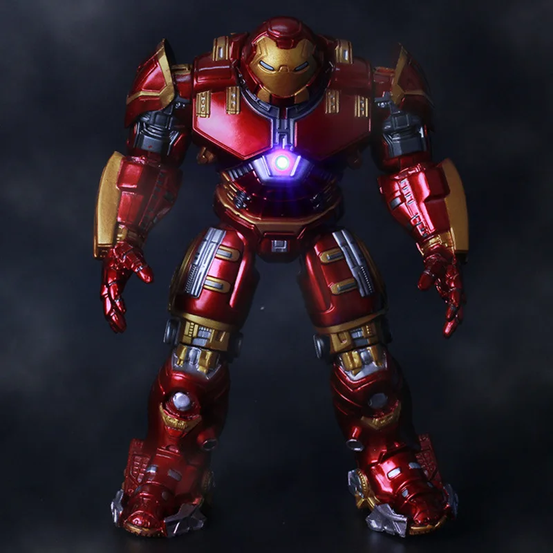 

The Avengers: Age of Ultron Iron Man MK44 Hulkbuster Normal/Deluxe Edition Deluxe LED light Action Figure Model Toy Bagged N916